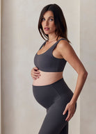 bumpsuit activewear perfect movement maternity legging in slate