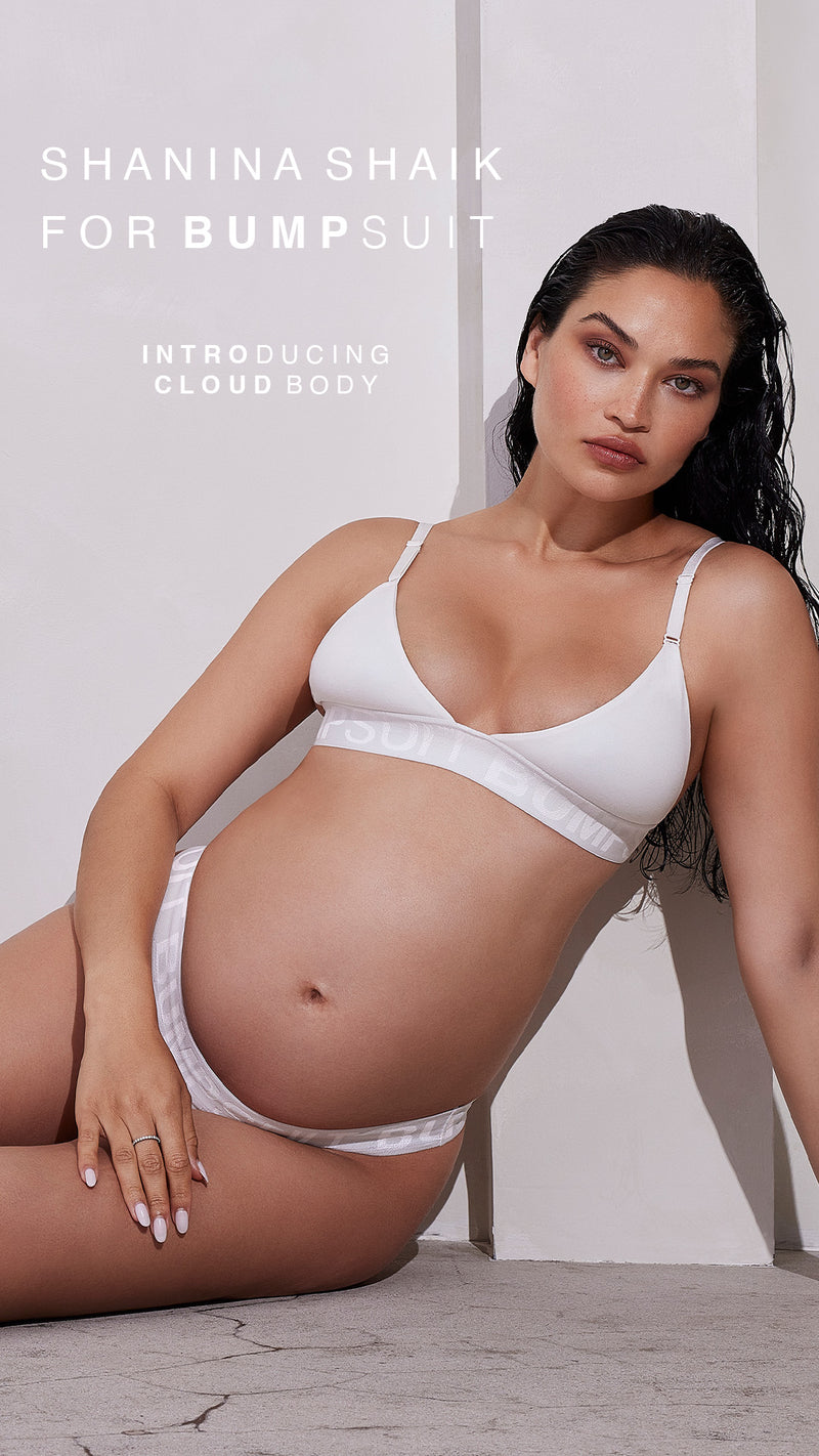 bumpsuit shanina shaik loungewear ad