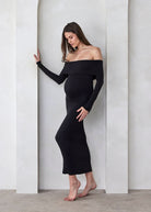 the alison maxi dress in black