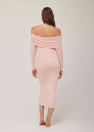 the alison maxi dress in dusty pink