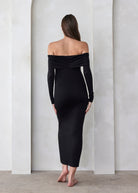 the alison maxi dress in black