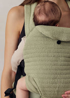 the armadillo baby carrier in matcha