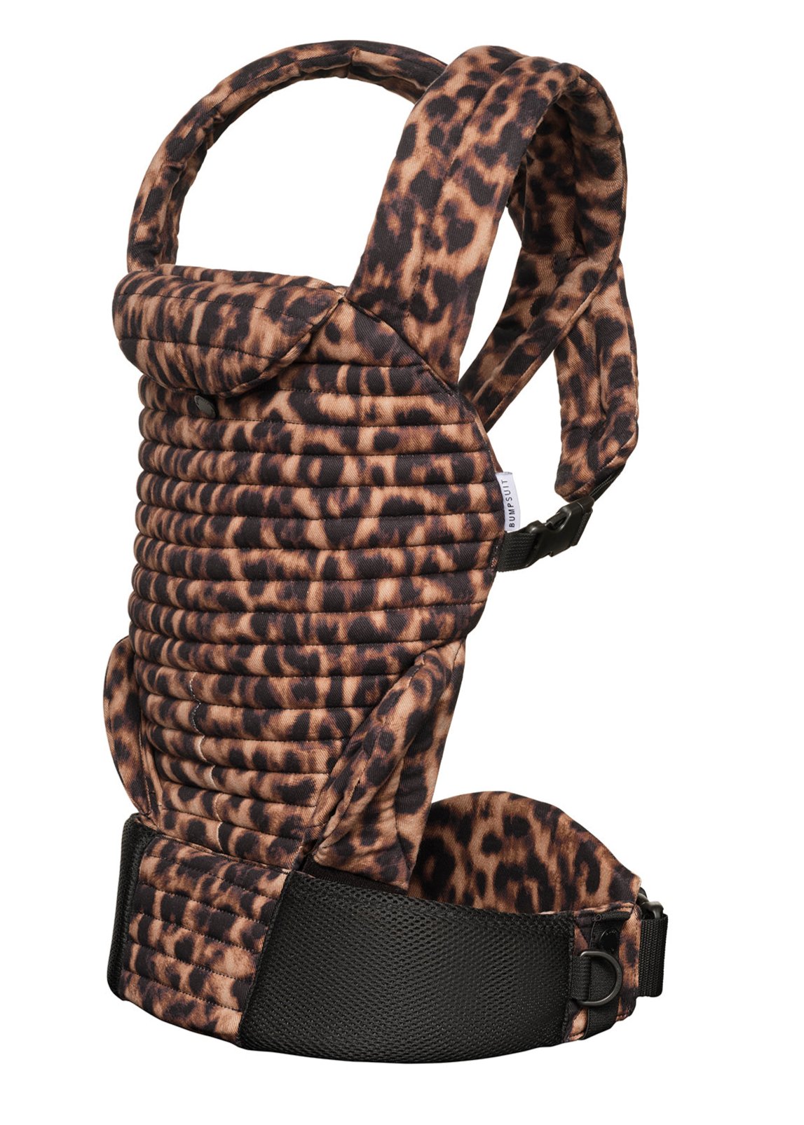 bumpsuit the armadillo baby carrier in leopard