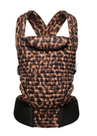 bumpsuit the armadillo baby carrier in leopard folded leg guards