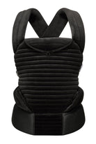 the armadillo baby carrier in black velvet