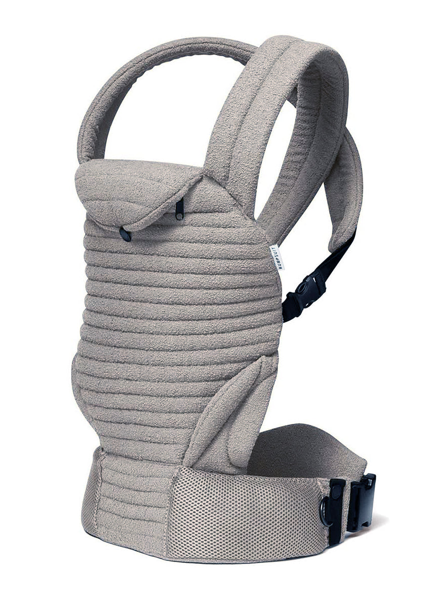 the armadillo baby carrier in wolf grey