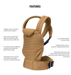 Bumpsuit Maternity The armadillo Baby Carrier in Honey