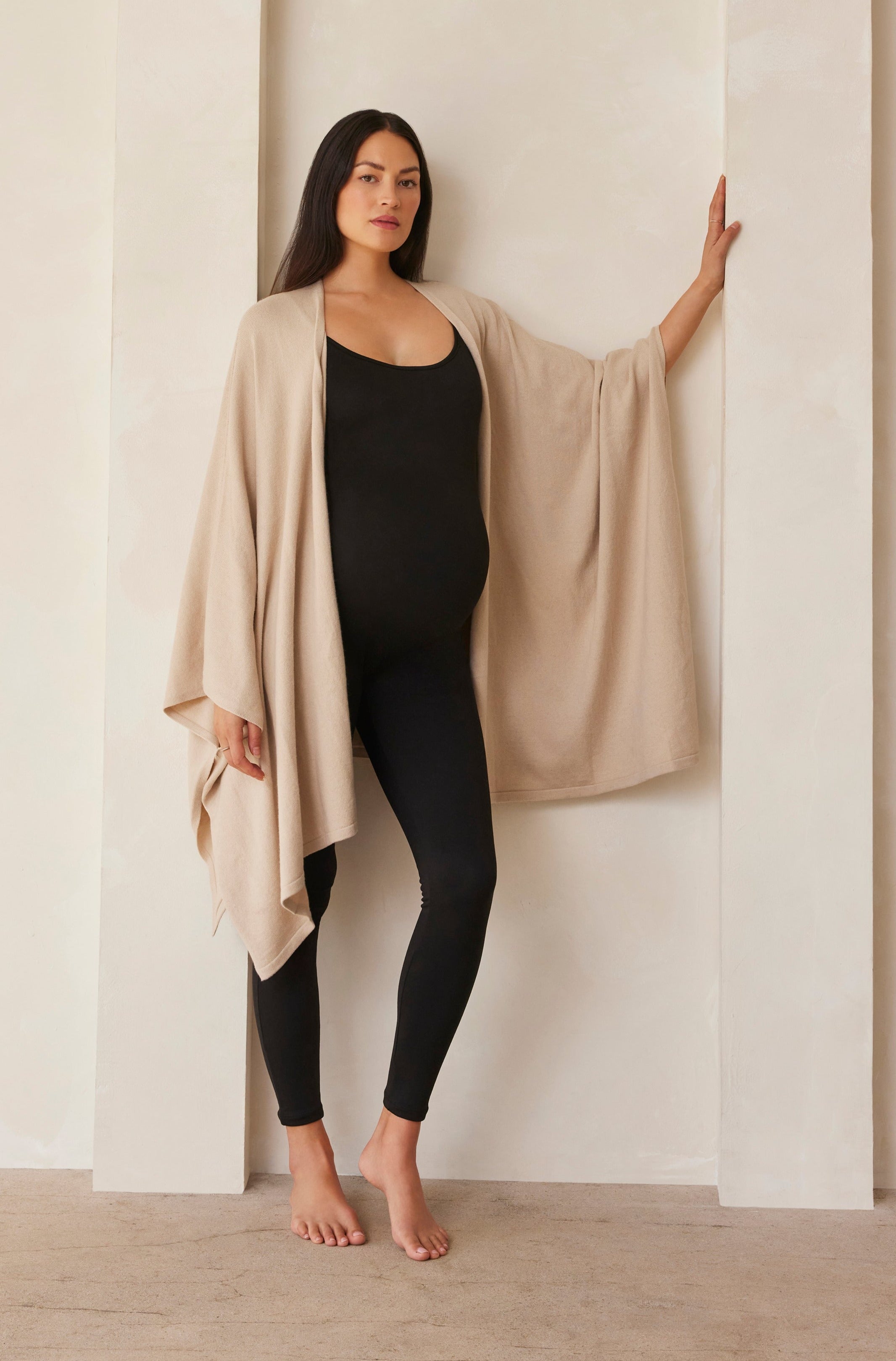 The Bumpsuit Maternity Wrap in Oat