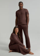 the cloud mens pant in chocolate