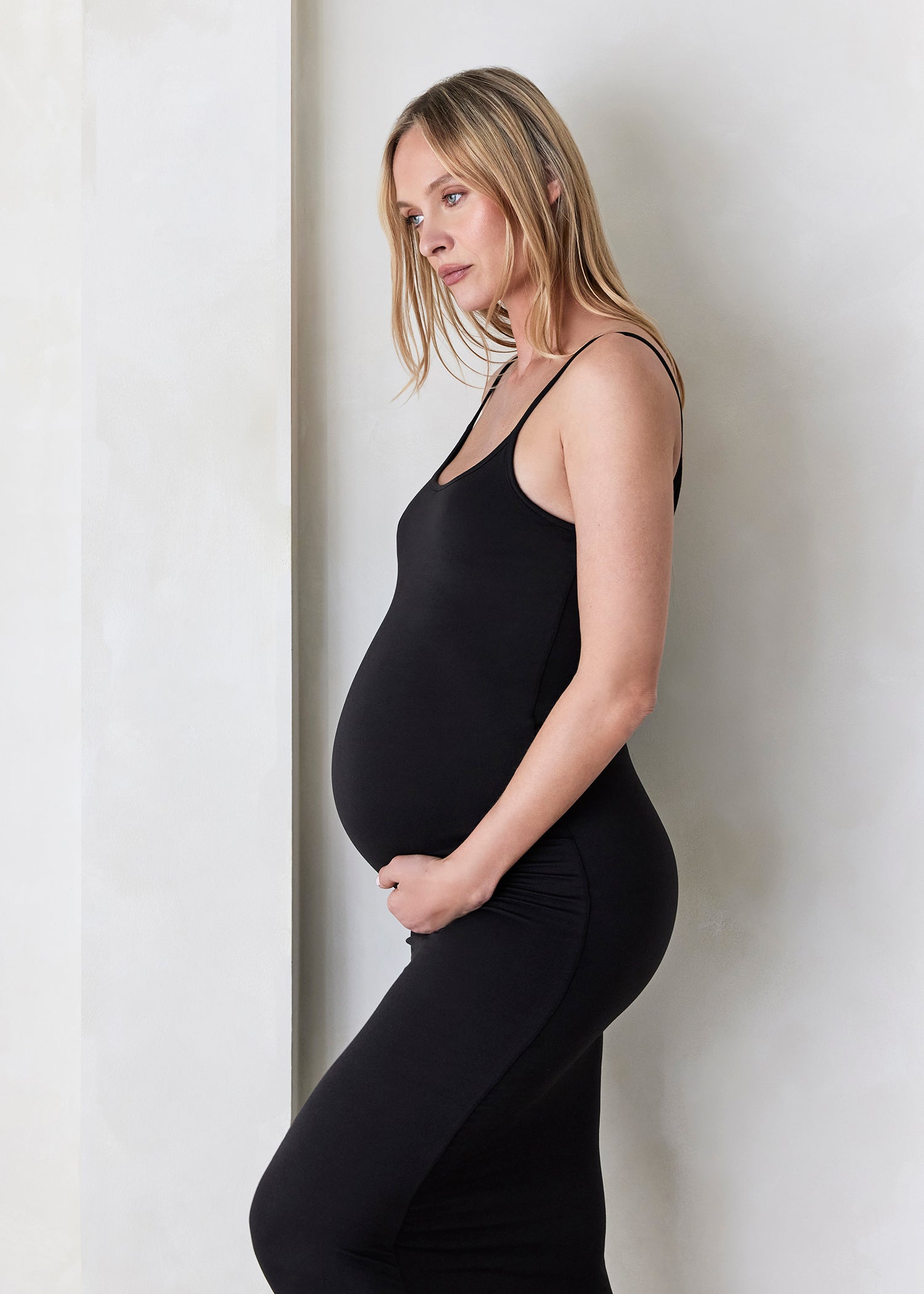 Bumpsuit Maternity The Jane Maxi Dress in Black