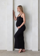 Bumpsuit Maternity The Jane Maxi Dress in Black