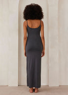 Bumpsuit Maternity The Jane Maxi Dress in Slate