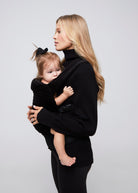 the armadillo baby carrier in black velvet