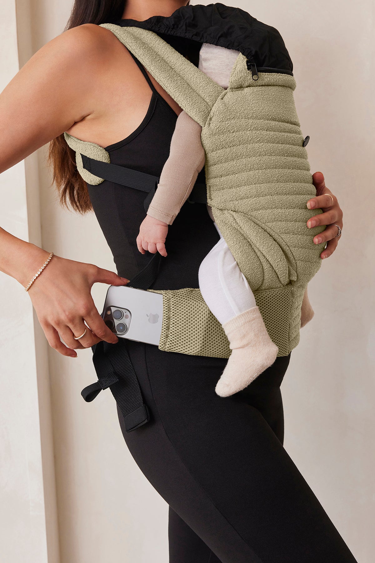 The Armadillo Baby Carrier - Matcha