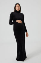 The Solid Velvet Monica Dress BUMPSUIT