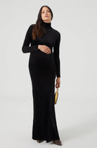 The Solid Velvet Monica Dress BUMPSUIT