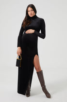 The Solid Velvet Monica Dress BUMPSUIT