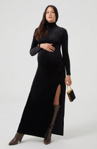 The Solid Velvet Monica Dress BUMPSUIT