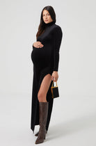 The Solid Velvet Monica Dress BUMPSUIT